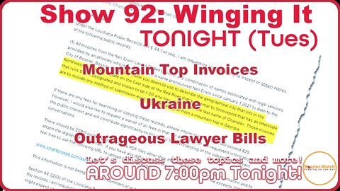 Show 92: Winging It