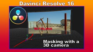 Davinci Resolve Fusion Masking using a 3D Camera