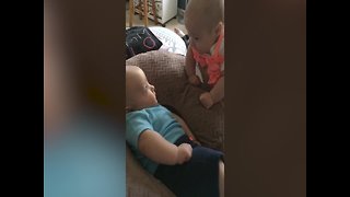 Babies have Intense Conversation