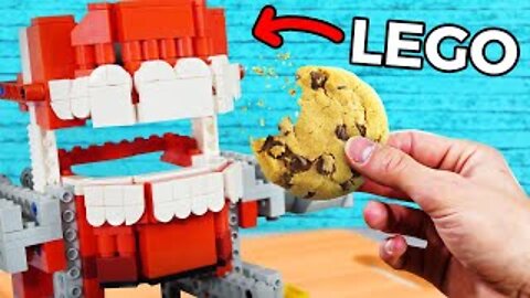 I Designed LEGO Teeth that CHEW! *and are kinda weird*