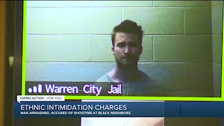 Man charged with ethnic intimidation in Warren racist vandalism case