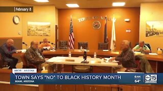 Town of Miami tables resolution recognizing Black History Month