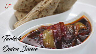 How To Make Turkish Onion Sauce | Onion and Sumac Sauce | Restaurant Style
