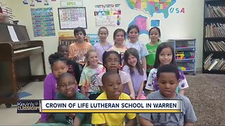 Kevin's Classroom: Crown of Life Lutheran School in Warren
