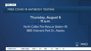 Free antibody testing Collier County