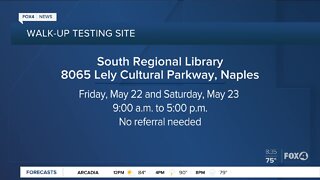 New testing site opens in Collier County