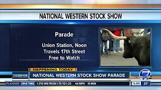 National Western Stock Show Parade is today at noon