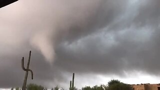 Time-lapse video appears to show tornado in Arizona