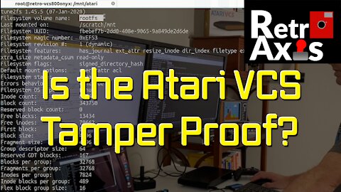 Atari VCS Tamper Proof features explained - What is Verity? What Happens if you write to the rootfs?