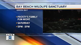 Frosty's Family Fun night at Wildlife Sanctuary in Green Bay