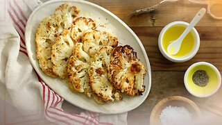 What's for Dinner? - Roasted Garlic Cauliflower