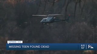 Missing Teen Found Dead