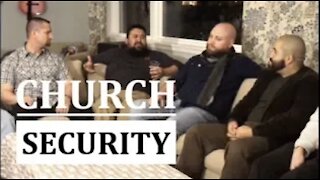 Church security team talk