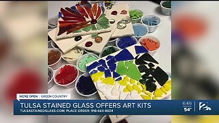 We're Open Green Country: Tulsa Stained Glass Creates Emergency Art Kits