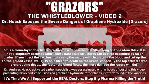 'GRAZORS' WHISTLEBLOWER [2 of 4]. The Lecture. Exposing the Dangers of Graphene Hydroxide 23.11.21