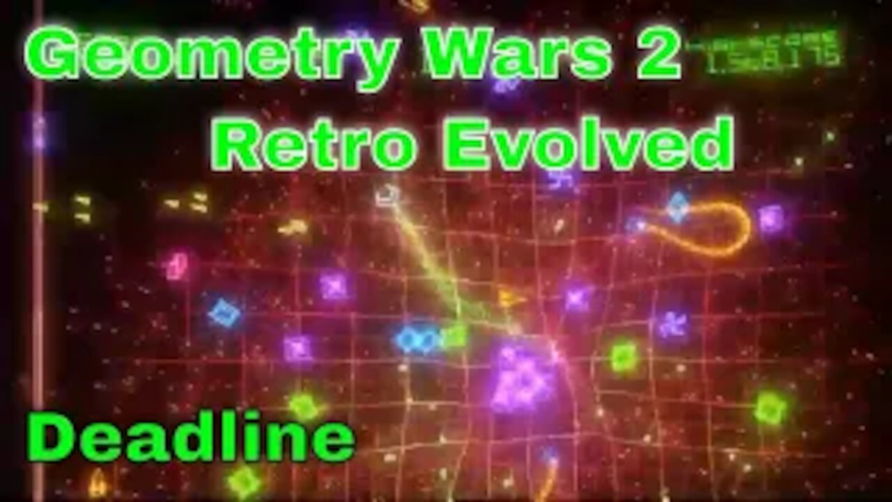 geometry wars 3 dimensions evolved super sequence