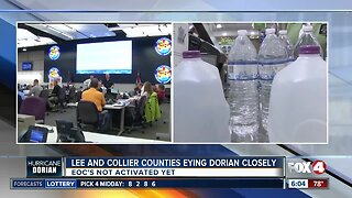 Lee and Collier counties monitoring Dorian, warn residents to prepare