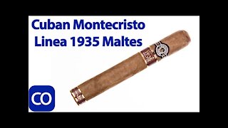 Cuban Montecristo Linea 1935 Maltes Cigar Review