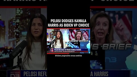 Pelosi Dodges Kamala Harris as Biden VP Choice