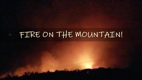 Remembering the FIRE ON THREE SISTERS MOUNTAIN, East, TN, 2016