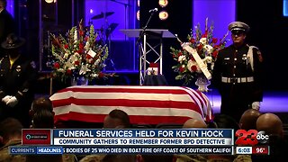 Funeral services held for Kevin Hock