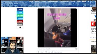 WTF? Spirit Airlines BRAWL Allowed Because Passengers Are BLACK!
