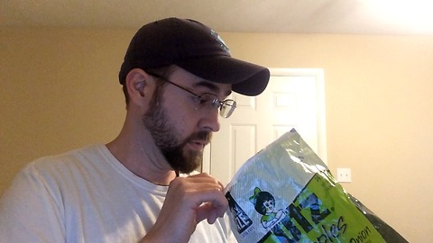 What he discovers in a potato chip bag will shock you!