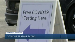COVID-19 testing scams
