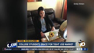 College students adjust to online job interviews