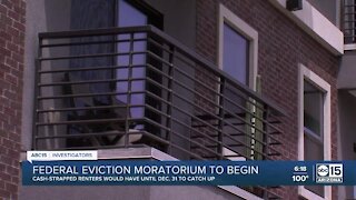 Federal eviction moratorium to begin