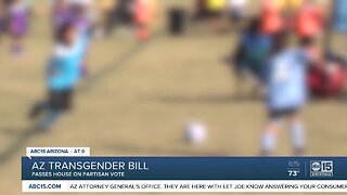 Arizona House passes bill banning transgender girls from sports teams