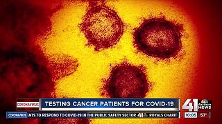 Testing cancer patients for COVID-19
