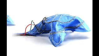 A team of researchers from Yale have created a robotic fabric.