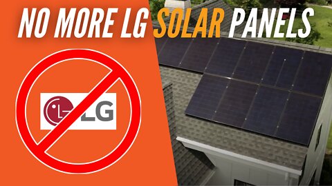 LG Quits Solar Panel Business