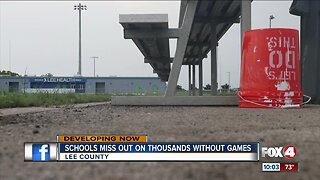 Impact of canceled Lee County football games