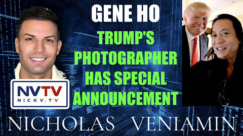 Trump's Photographer Gene Ho Shares Special Announcement with Nicholas Veniamin