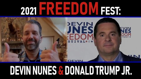 2021 Freedom Fest: Devin Nunes and Donald Trump Jr.