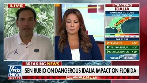 Senator Rubio Discusses the Latest on Hurricane Idalia on the Faulkner Focus