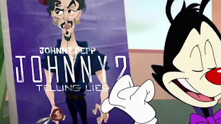 Warner Bros insults domestic abuse survivor Johnny Depp in Animaniacs