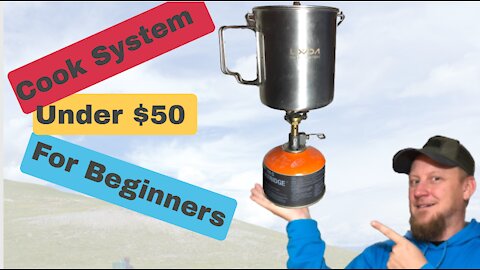 Backpacking Cook System under $50. Gear for the beginner.