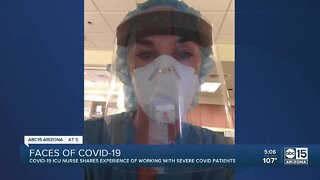 ICU nurse shares experience with severe COVID patients