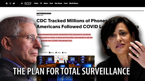 CDC Caught Working With CIA and DARPA to Track Every Movement of Millions of People