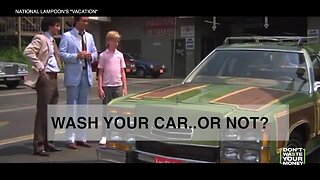 Should you wash your car...or not?
