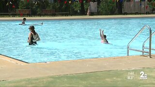 Baltimore City park pools reopen with limited capacity, social distancing measures