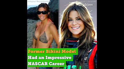 Former Bikini Model Had an Impressive NASCAR Career