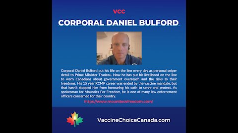 Corporal Daniel Bulford-former personal sniper entrusted with guarding PM Trudeau