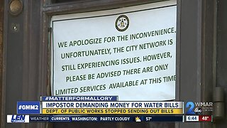 Scammers looking to capitalize on confusion over how to pay Baltimore water bills