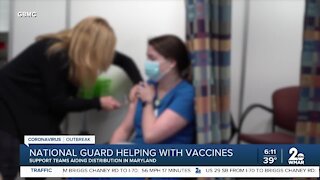 National Guard helping with vaccines