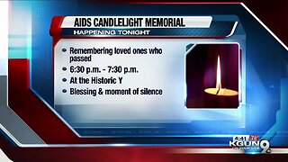 AIDS Candlelight memorial