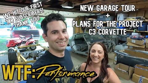We talk plans for the project C3 and check out the new garage set up!